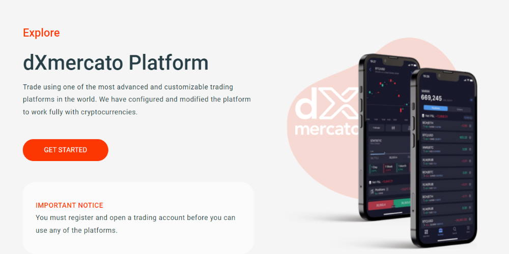 BidAskBit trading software (dXmercato Platform)