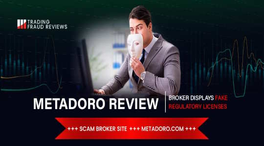 Overview of a scam Broker Metadoro