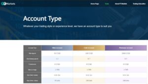 FTMarkets Account Types